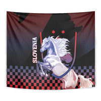 Slovenia Tapestry The Lipizzaner Horse - Wonder Print Shop