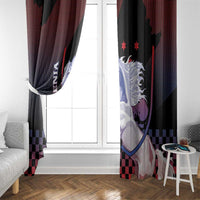 Slovenia Window Curtain The Lipizzaner Horse - Wonder Print Shop