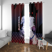Slovenia Window Curtain The Lipizzaner Horse - Wonder Print Shop
