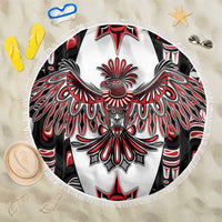 Canada Haida Beach Blanket Thunderbird Northwest Coast Indigenous - Wonder Print Shop