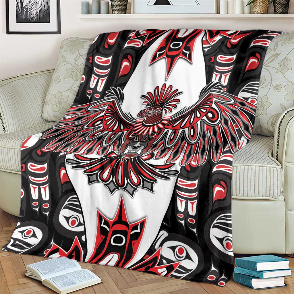 Canada Haida Blanket Thunderbird Northwest Coast Indigenous - Wonder Print Shop