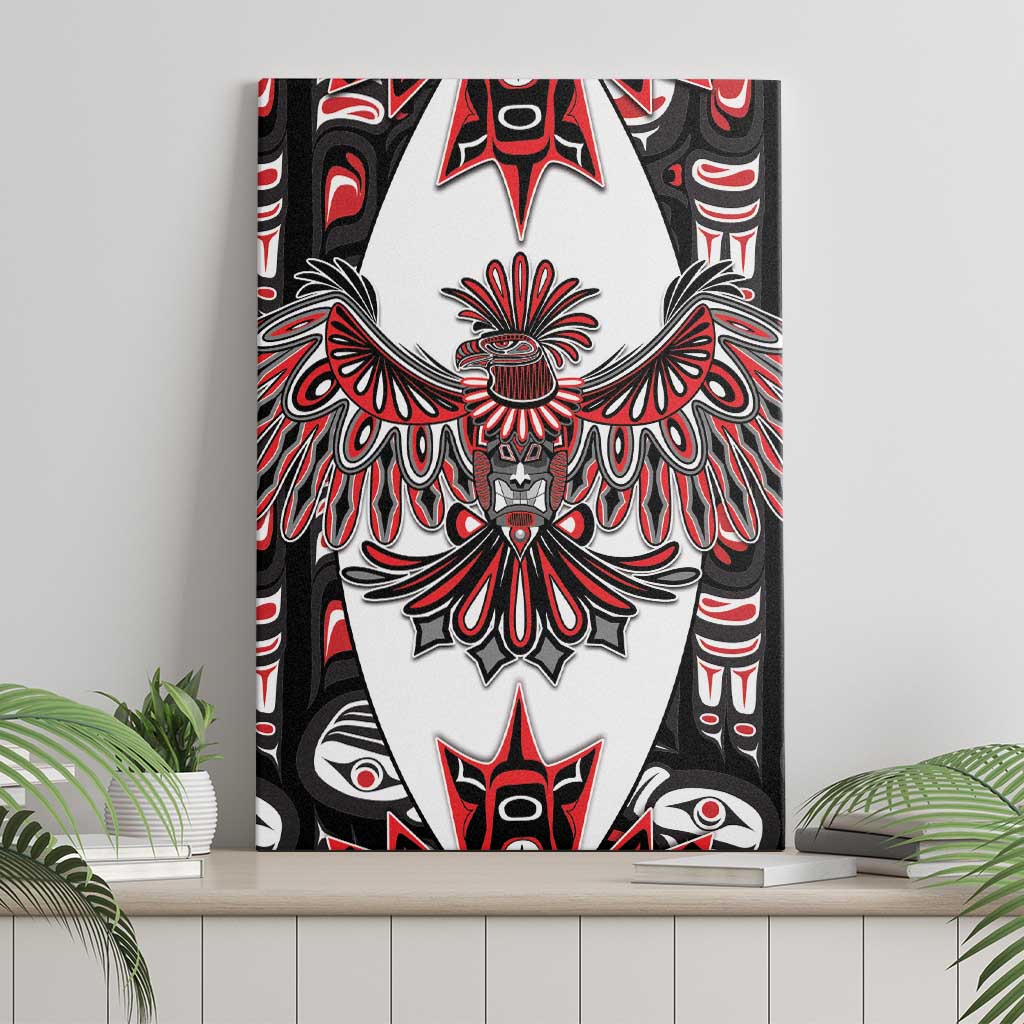 Canada Haida Canvas Wall Art Thunderbird Northwest Coast Indigenous - Wonder Print Shop