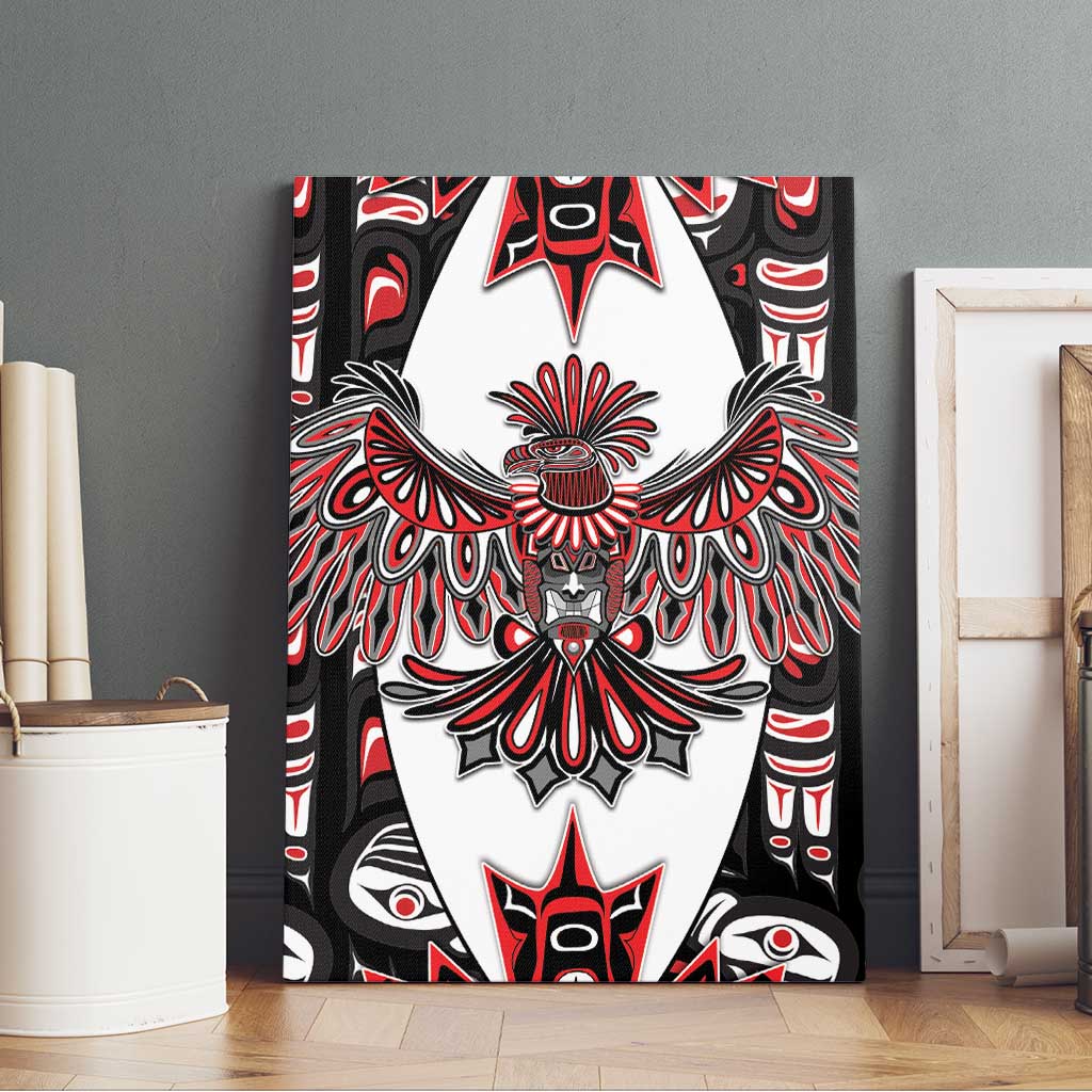 Canada Haida Canvas Wall Art Thunderbird Northwest Coast Indigenous - Wonder Print Shop