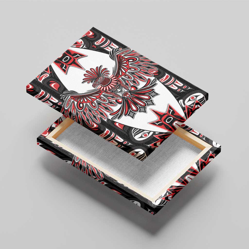 Canada Haida Canvas Wall Art Thunderbird Northwest Coast Indigenous - Wonder Print Shop