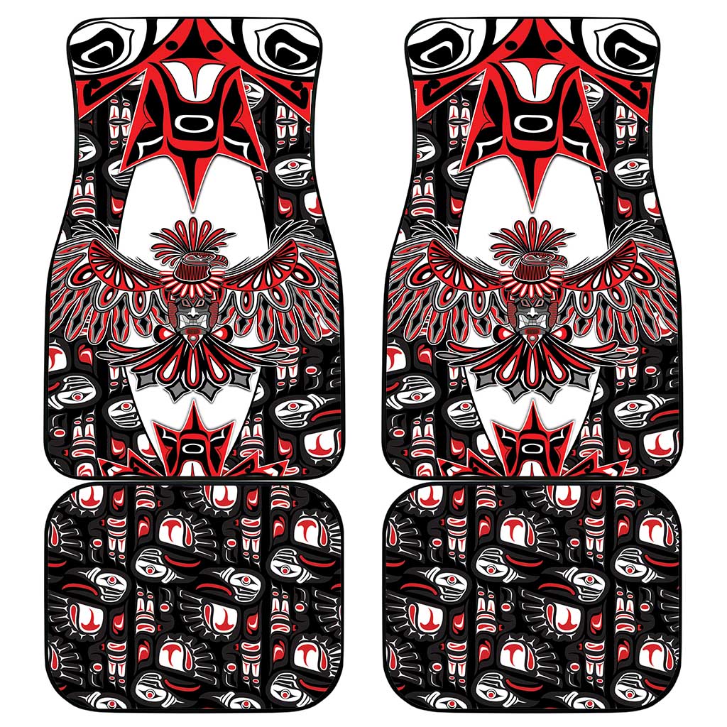 Canada Haida Car Mats Thunderbird Northwest Coast Indigenous - Wonder Print Shop