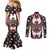 Canada Haida Couples Matching Mermaid Dress and Long Sleeve Button Shirt Thunderbird Northwest Coast Indigenous - Wonder Print Shop