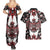 Canada Haida Couples Matching Summer Maxi Dress and Hawaiian Shirt Thunderbird Northwest Coast Indigenous - Wonder Print Shop