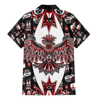 Canada Haida Family Matching Mermaid Dress and Hawaiian Shirt Thunderbird Northwest Coast Indigenous - Wonder Print Shop