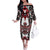 Canada Haida Family Matching Off The Shoulder Long Sleeve Dress and Hawaiian Shirt Thunderbird Northwest Coast Indigenous - Wonder Print Shop
