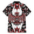 Canada Haida Family Matching Off Shoulder Short Dress and Hawaiian Shirt Thunderbird Northwest Coast Indigenous - Wonder Print Shop