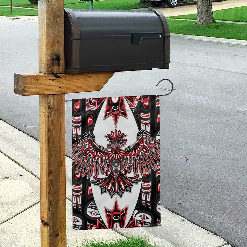 Canada Haida Garden Flag Thunderbird Northwest Coast Indigenous - Wonder Print Shop