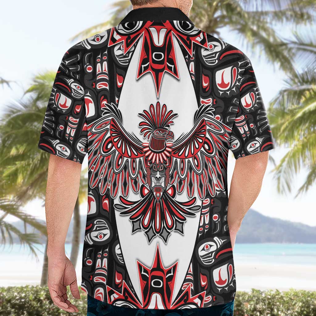 Canada Haida Hawaiian Shirt Thunderbird Northwest Coast Indigenous - Wonder Print Shop