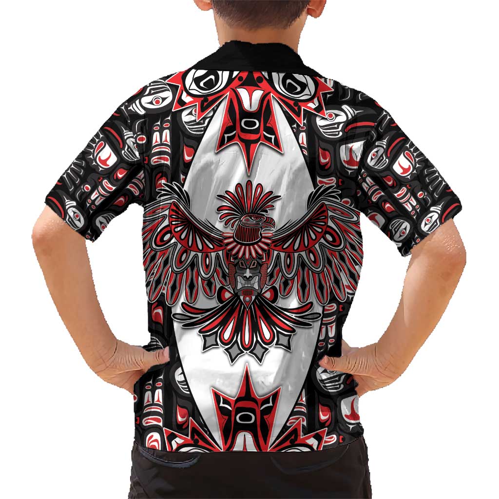 Canada Haida Hawaiian Shirt Thunderbird Northwest Coast Indigenous - Wonder Print Shop