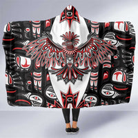Canada Haida Hooded Blanket Thunderbird Northwest Coast Indigenous - Wonder Print Shop