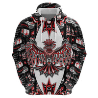 Canada Haida Hoodie Thunderbird Northwest Coast Indigenous - Wonder Print Shop