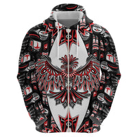 Canada Haida Hoodie Thunderbird Northwest Coast Indigenous - Wonder Print Shop