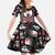 Canada Haida Kid Short Sleeve Dress Thunderbird Northwest Coast Indigenous - Wonder Print Shop