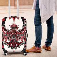Canada Haida Luggage Cover Thunderbird Northwest Coast Indigenous - Wonder Print Shop