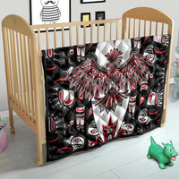 Canada Haida Quilt Thunderbird Northwest Coast Indigenous - Wonder Print Shop