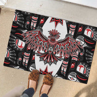 Canada Haida Rubber Doormat Thunderbird Northwest Coast Indigenous - Wonder Print Shop