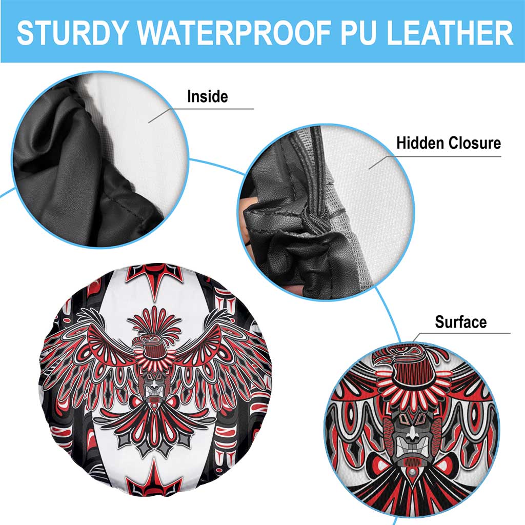 Canada Haida Spare Tire Cover Thunderbird Northwest Coast Indigenous - Wonder Print Shop