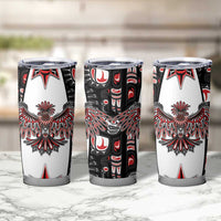Canada Haida Tumbler Cup Thunderbird Northwest Coast Indigenous - Wonder Print Shop