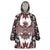 Canada Haida Wearable Blanket Hoodie Thunderbird Northwest Coast Indigenous - Wonder Print Shop