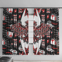 Canada Haida Window Curtain Thunderbird Northwest Coast Indigenous - Wonder Print Shop