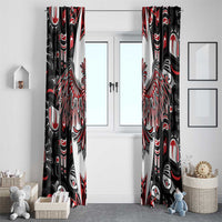 Canada Haida Window Curtain Thunderbird Northwest Coast Indigenous - Wonder Print Shop