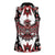Canada Haida Women Sleeveless Polo Shirt Thunderbird Northwest Coast Indigenous - Wonder Print Shop