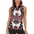 Canada Haida Women Sleeveless Polo Shirt Thunderbird Northwest Coast Indigenous - Wonder Print Shop