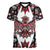 Canada Haida Women V-Neck T-Shirt Thunderbird Northwest Coast Indigenous - Wonder Print Shop