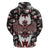 Canada Haida Zip Hoodie Thunderbird Northwest Coast Indigenous - Wonder Print Shop