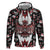Canada Haida Zip Hoodie Thunderbird Northwest Coast Indigenous - Wonder Print Shop