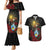 Saint Lucia Couples Matching Mermaid Dress and Hawaiian Shirt Rose Iron Helmet - Wonder Print Shop