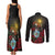 Saint Lucia Couples Matching Tank Maxi Dress and Long Sleeve Button Shirt Rose Iron Helmet - Wonder Print Shop