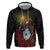 Saint Lucia Hoodie Rose Iron Helmet - Wonder Print Shop