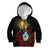 Saint Lucia Kid Hoodie Rose Iron Helmet - Wonder Print Shop