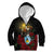 Saint Lucia Kid Hoodie Rose Iron Helmet - Wonder Print Shop
