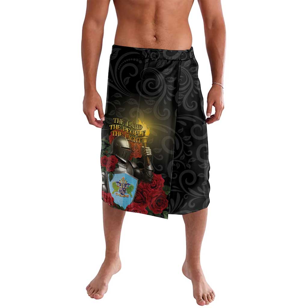 Saint Lucia Lavalava Rose Iron Helmet - Wonder Print Shop