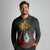 Saint Lucia Long Sleeve Polo Shirt Rose Iron Helmet - Wonder Print Shop