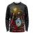 Saint Lucia Long Sleeve Shirt Rose Iron Helmet - Wonder Print Shop