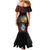 Saint Lucia Mermaid Dress Rose Iron Helmet - Wonder Print Shop