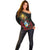 Saint Lucia Off Shoulder Sweater Rose Iron Helmet - Wonder Print Shop