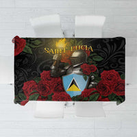 Saint Lucia Tablecloth Rose Iron Helmet - Wonder Print Shop