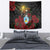Saint Lucia Tapestry Rose Iron Helmet - Wonder Print Shop