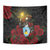 Saint Lucia Tapestry Rose Iron Helmet - Wonder Print Shop