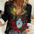 Saint Lucia Women Casual Shirt Rose Iron Helmet - Wonder Print Shop