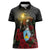 Saint Lucia Women Polo Shirt Rose Iron Helmet - Wonder Print Shop