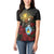 Saint Lucia Women Polo Shirt Rose Iron Helmet - Wonder Print Shop